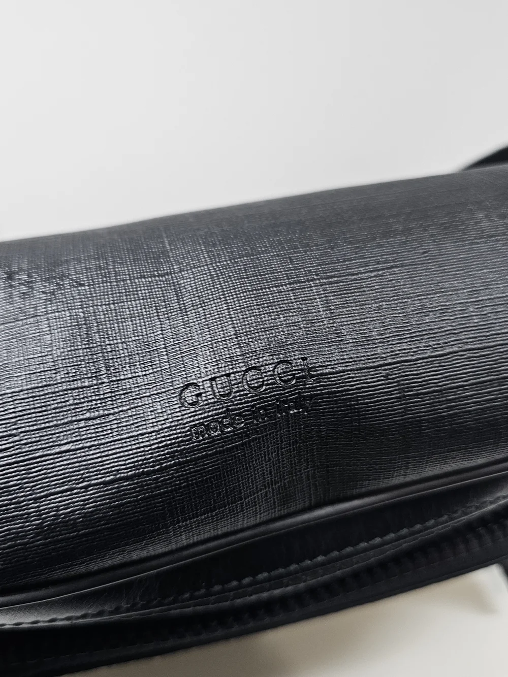 Gucci Beige Monogram Men's Waist Bag